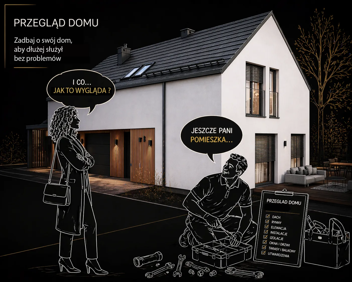 Przegląd budynku jednorodzinnego – co warto regularnie sprawdzać w domu
