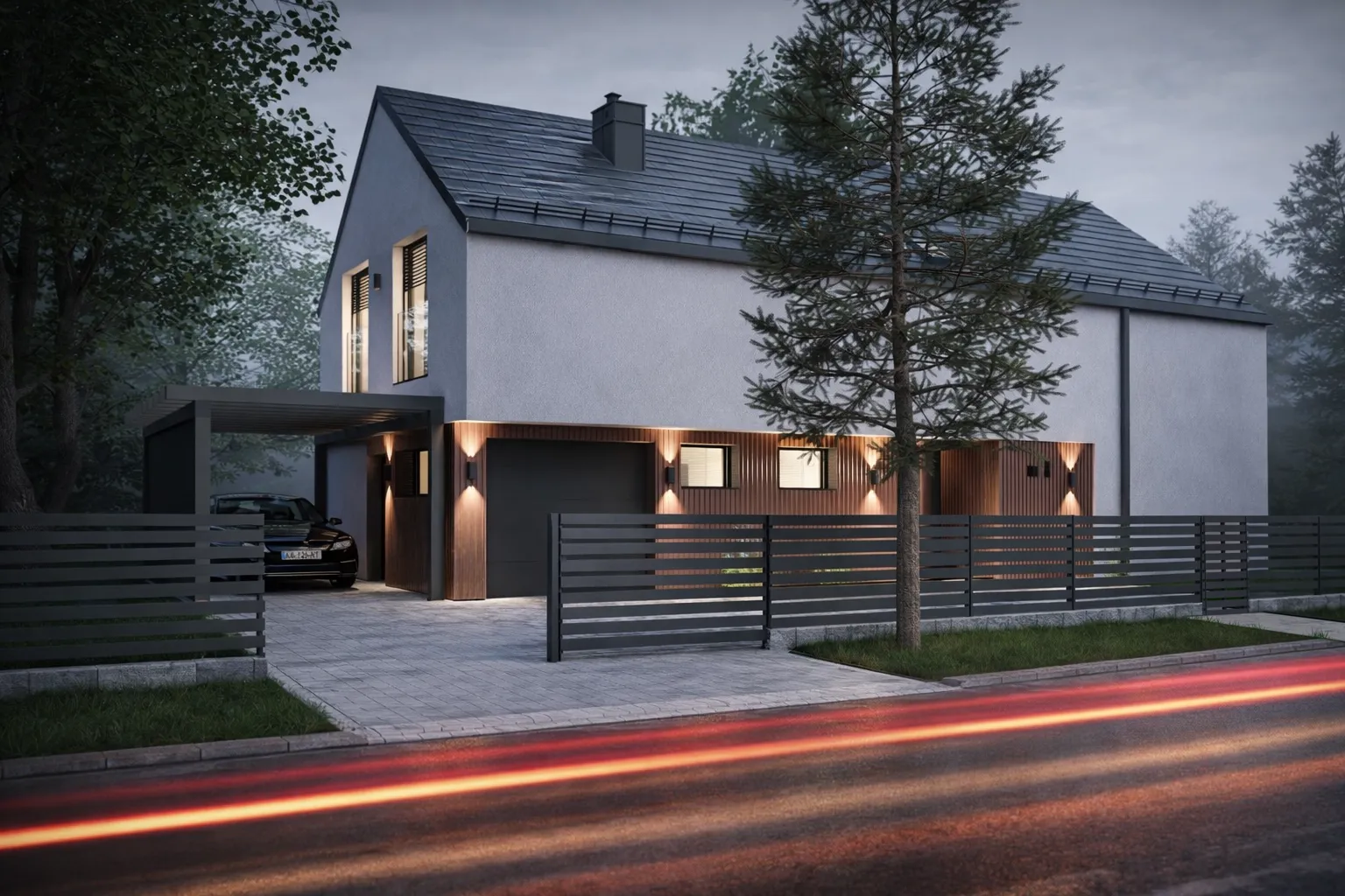 Dom jednorodzinny pod Warszawą — Kałuszyn | portfolio BArchitekci